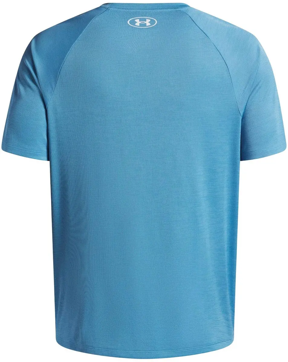 Under Armour Tech Textured Shirt Heren - XL - Blauw