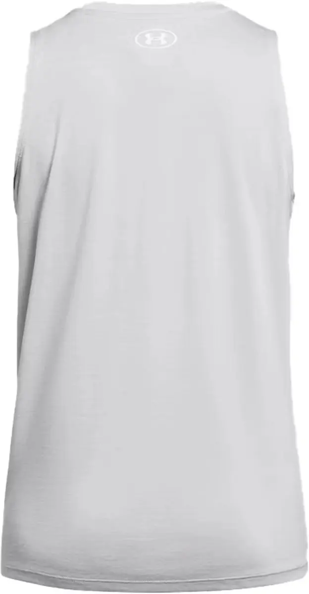 Under Armour Tech Tank Twist Dames Sportshirt - Halo Grijs L