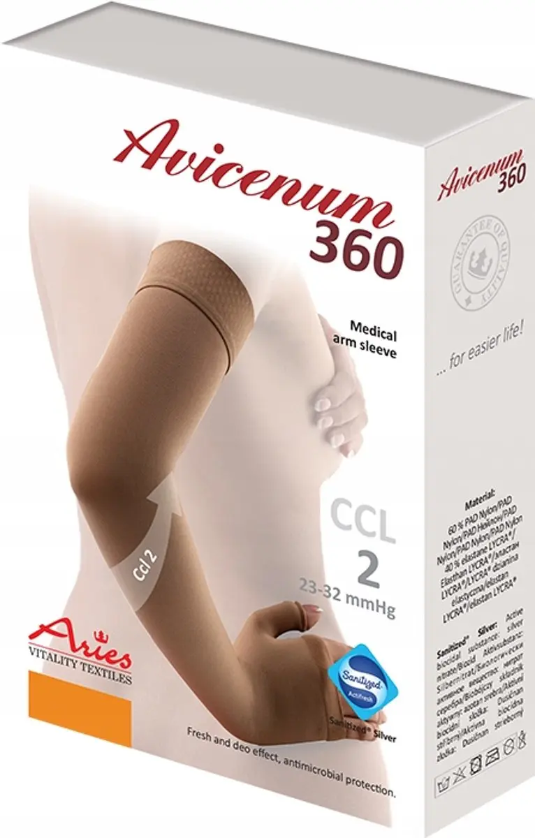 Aries Compressie Armmouw 360 DEN