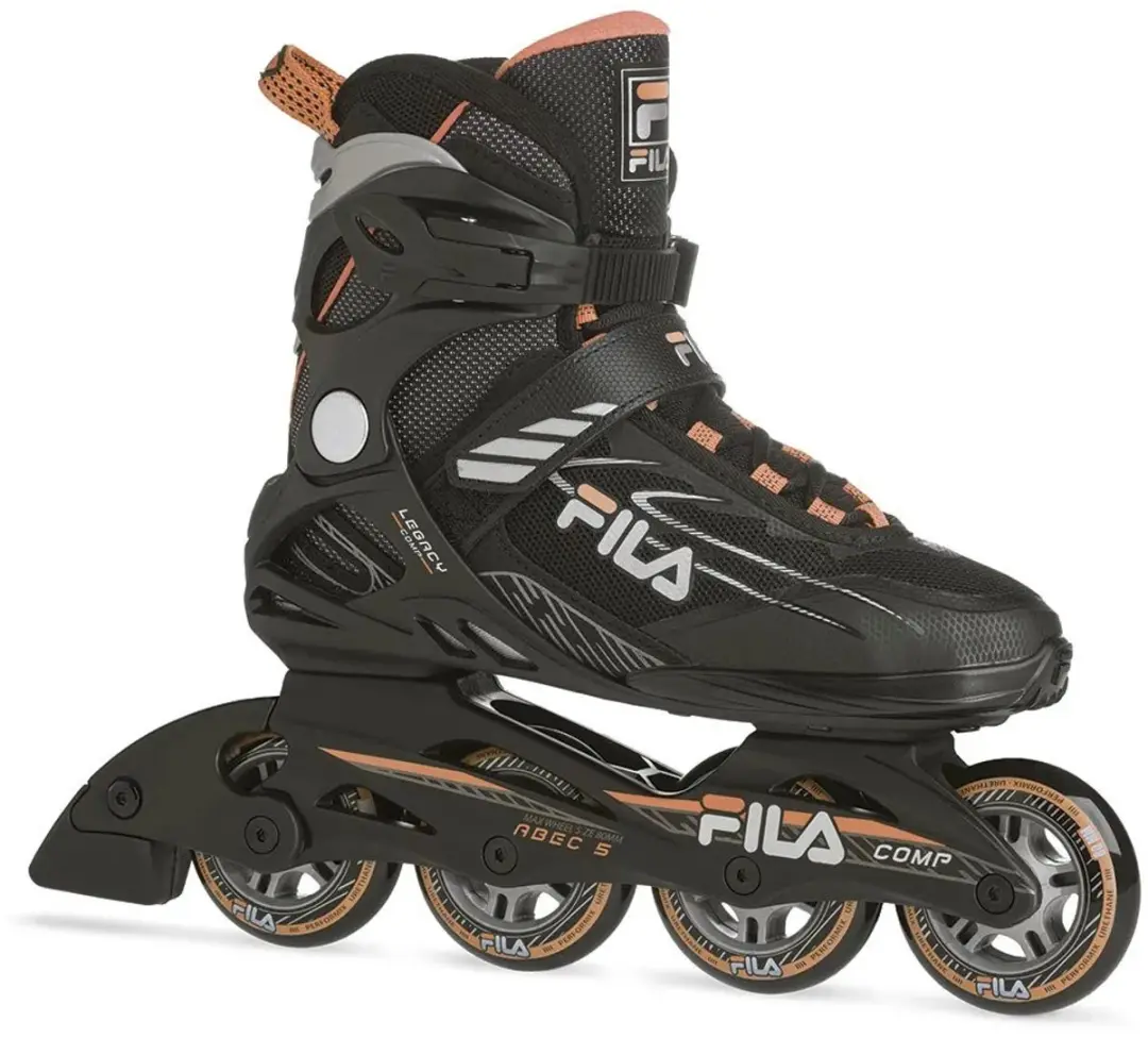 Fila Legacy Comp Lady Inlineskates 80mm - Zwart - Maat 39