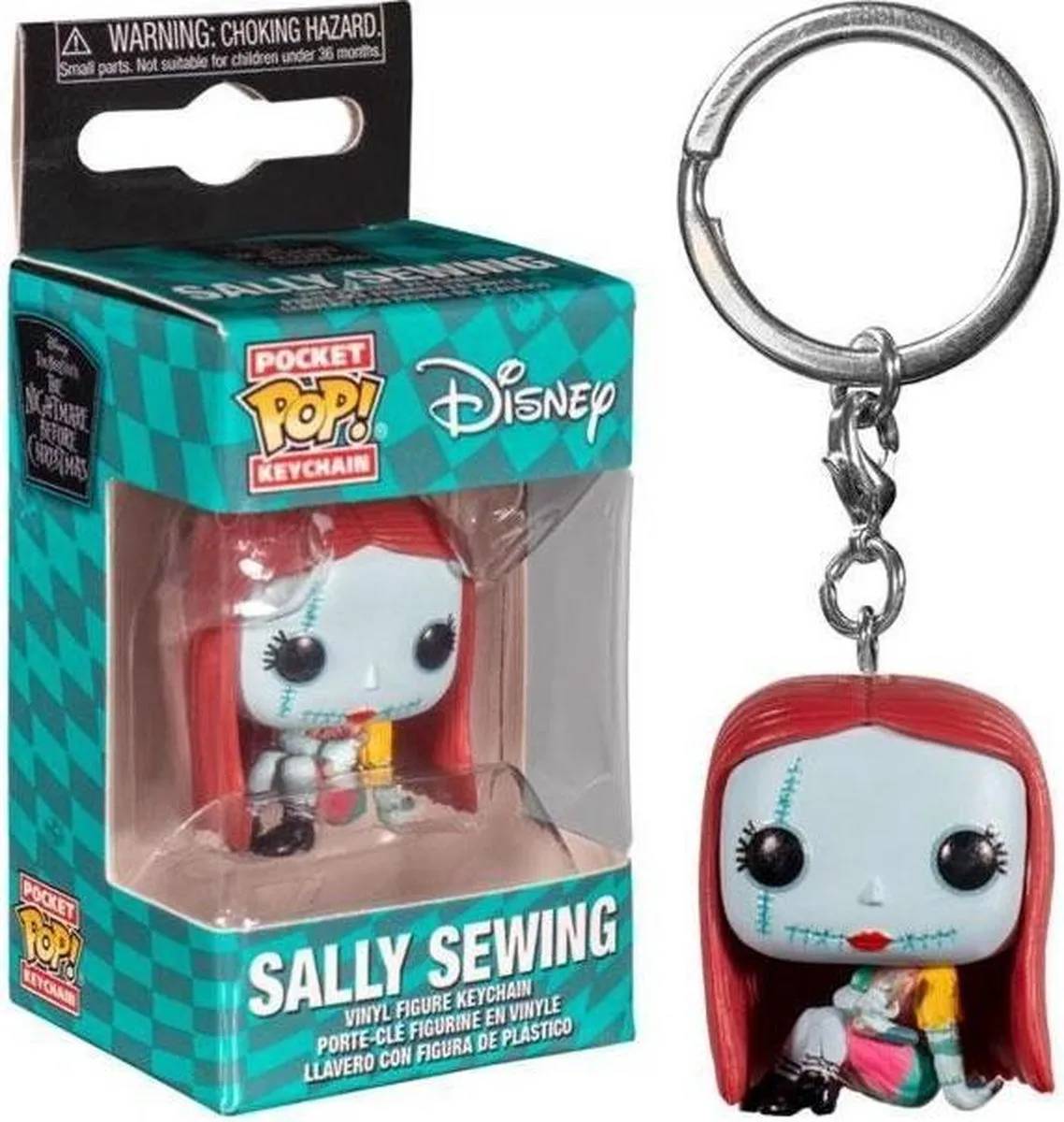 Pocket Pop! Keychain: Disney - Sally Sewing FUNKO
