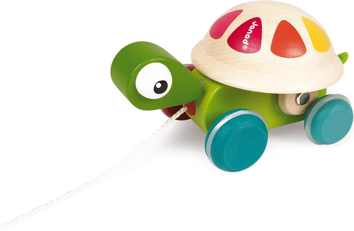 Janod Zigolos Trekfiguur Schildpad - 50cm