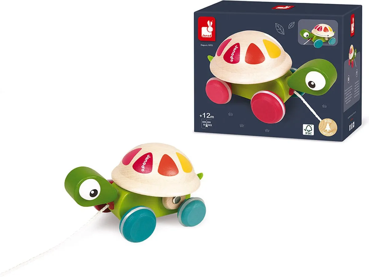Janod Zigolos Trekfiguur Schildpad