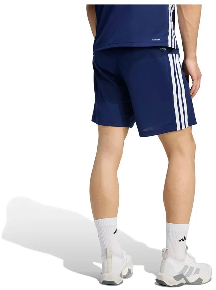 Adidas Workout Essentials Base 3 Stripes Korte Broek M - Blauw