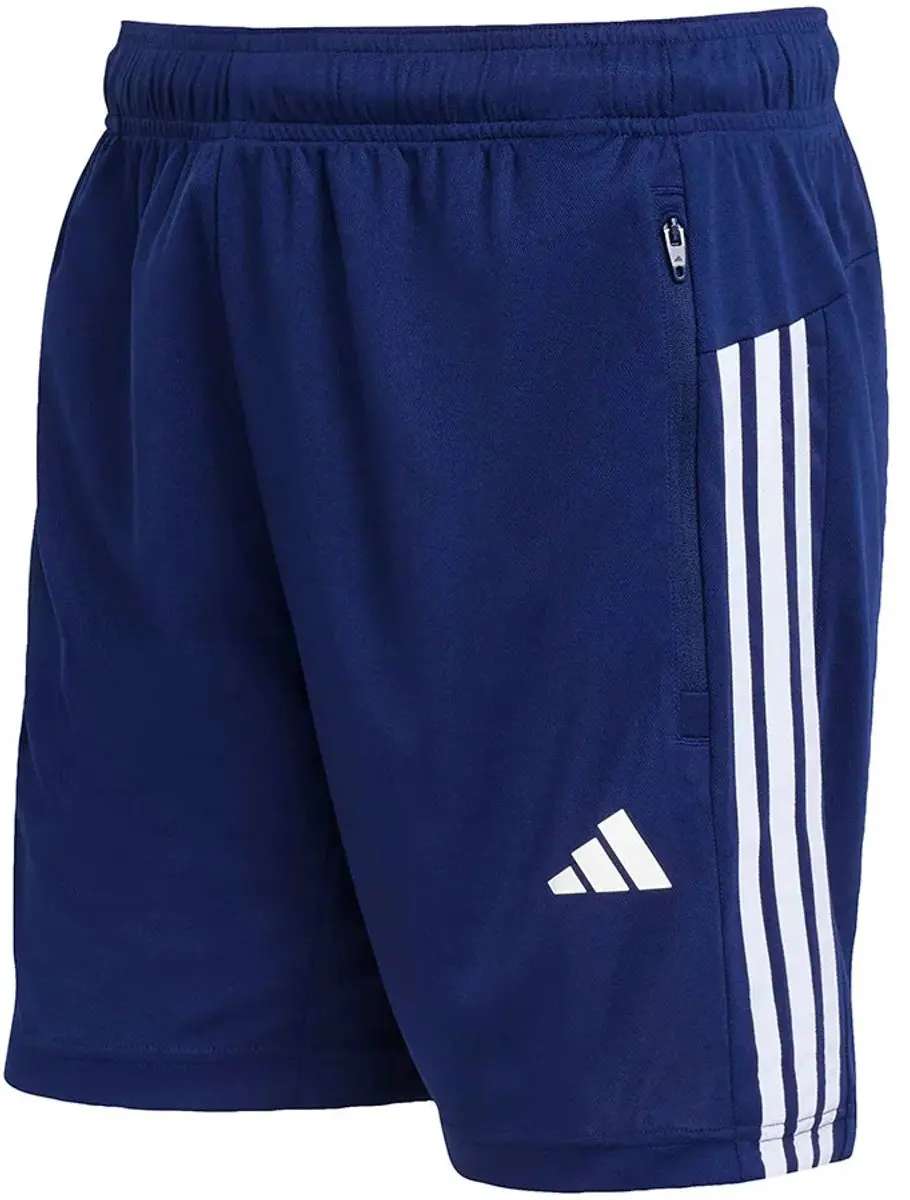 Adidas Workout Essentials Base 3 Stripes Korte Broek M - Blauw