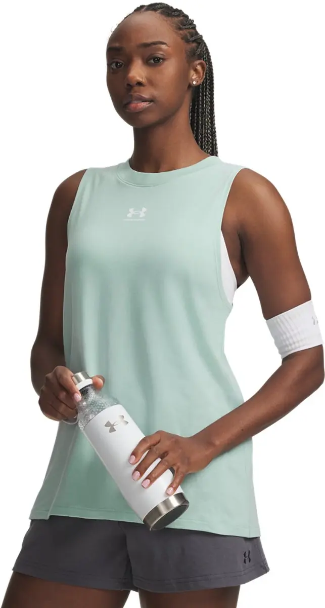 Under Armour UA Rival Muscle Tank Dames Sportshirt