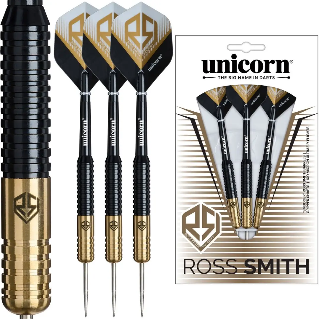 Unicorn Ross Smith Brass Dartpijlen