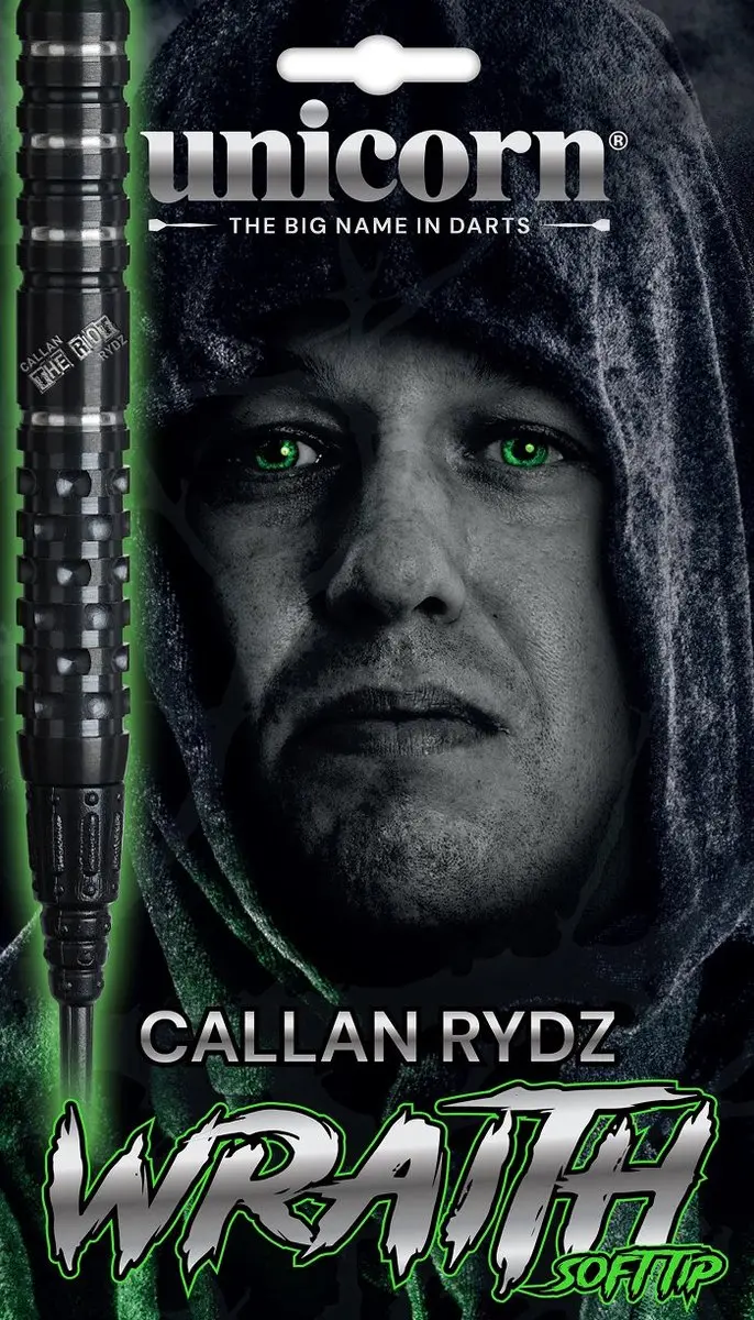 Unicorn Wraith Callan Rydz Phase 2 Darts 90% - 3 Stuks