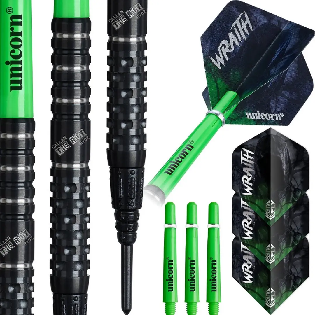 Unicorn Wraith Callan Rydz Phase 2 Darts 90% - 3 Stuks