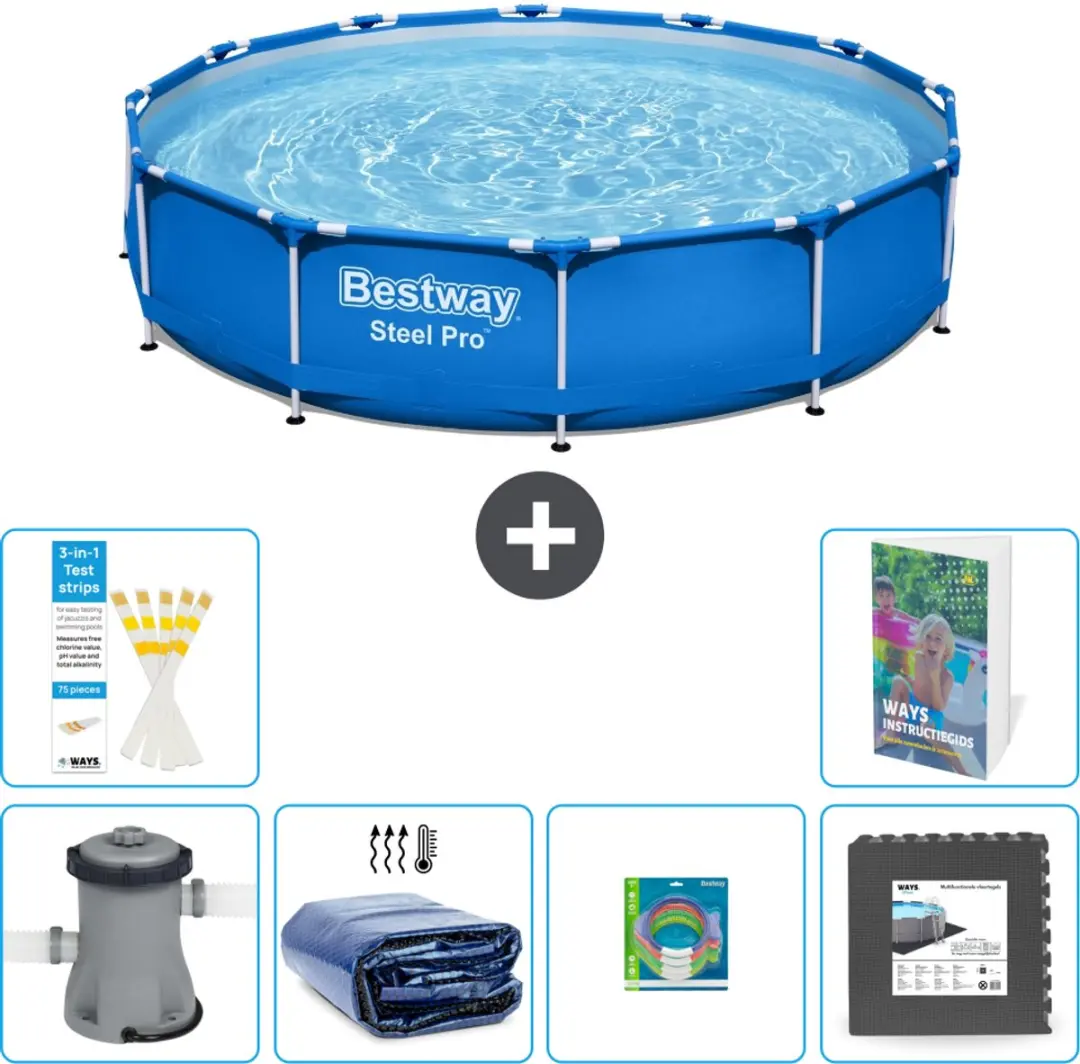 Bestway Steel Pro Zwembad 366x76cm
