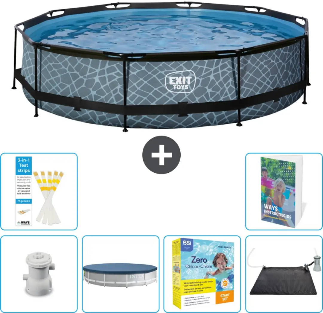 EXIT Toys Rond Zwembad 360x76cm