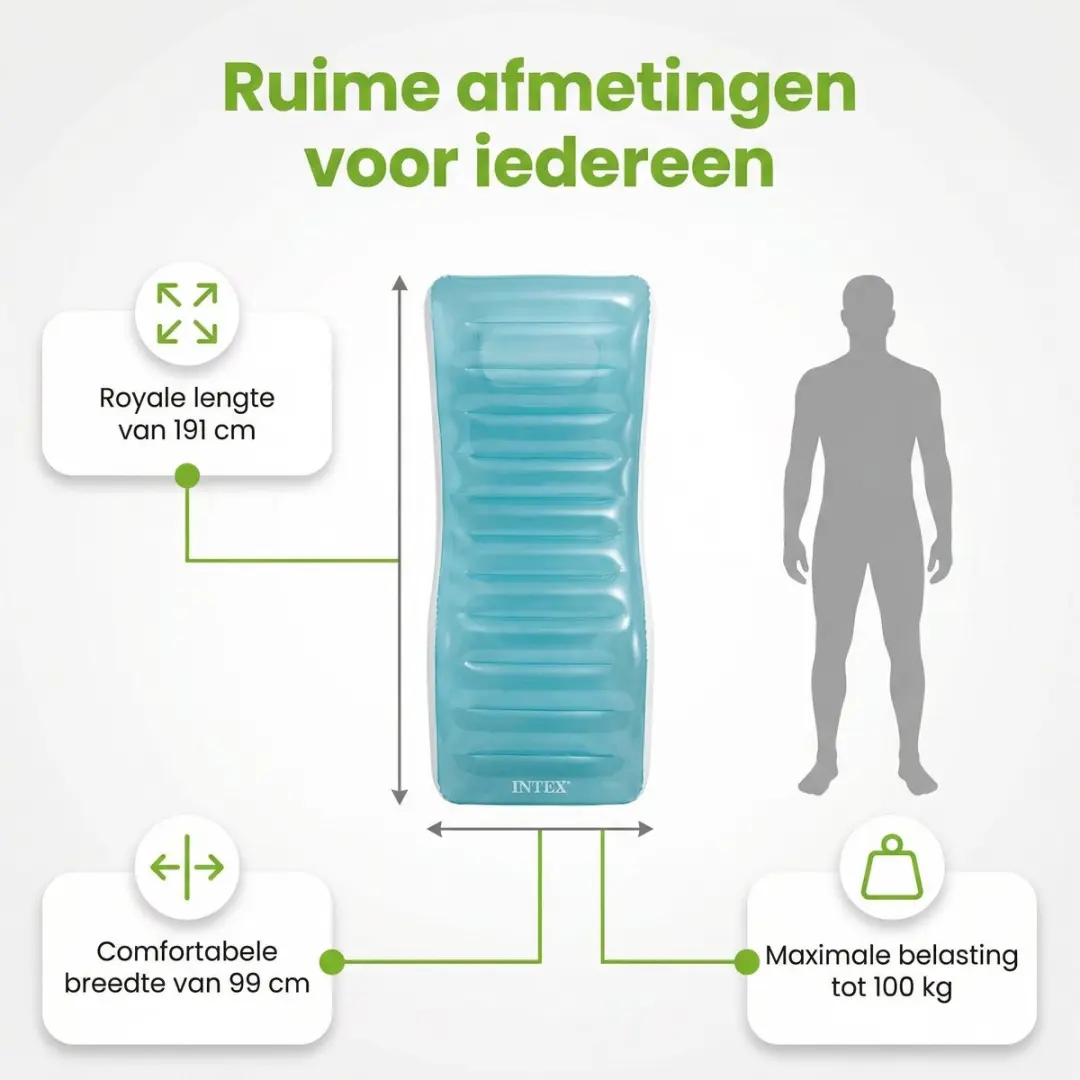 EXIT Toys Stone Frame Zwembad 300x200x65cm - 7-delig - Grijs