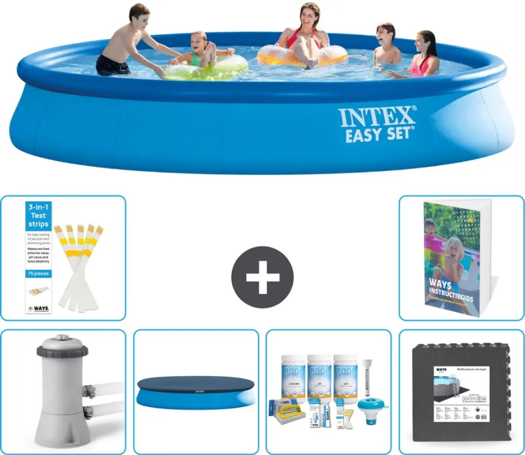 Intex Easy Set Zwembad 457cm x 84cm