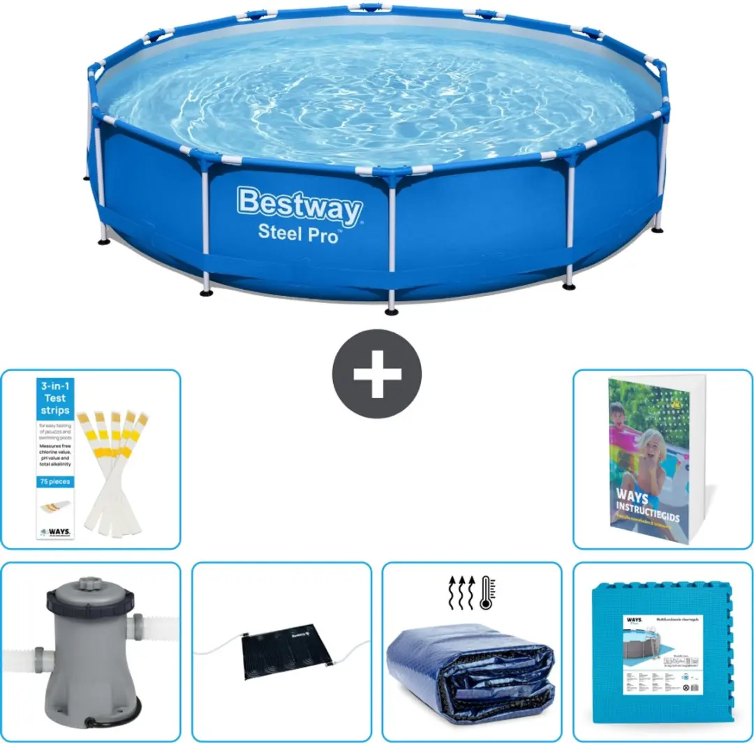 Bestway Steel Pro Zwembad 366x76cm