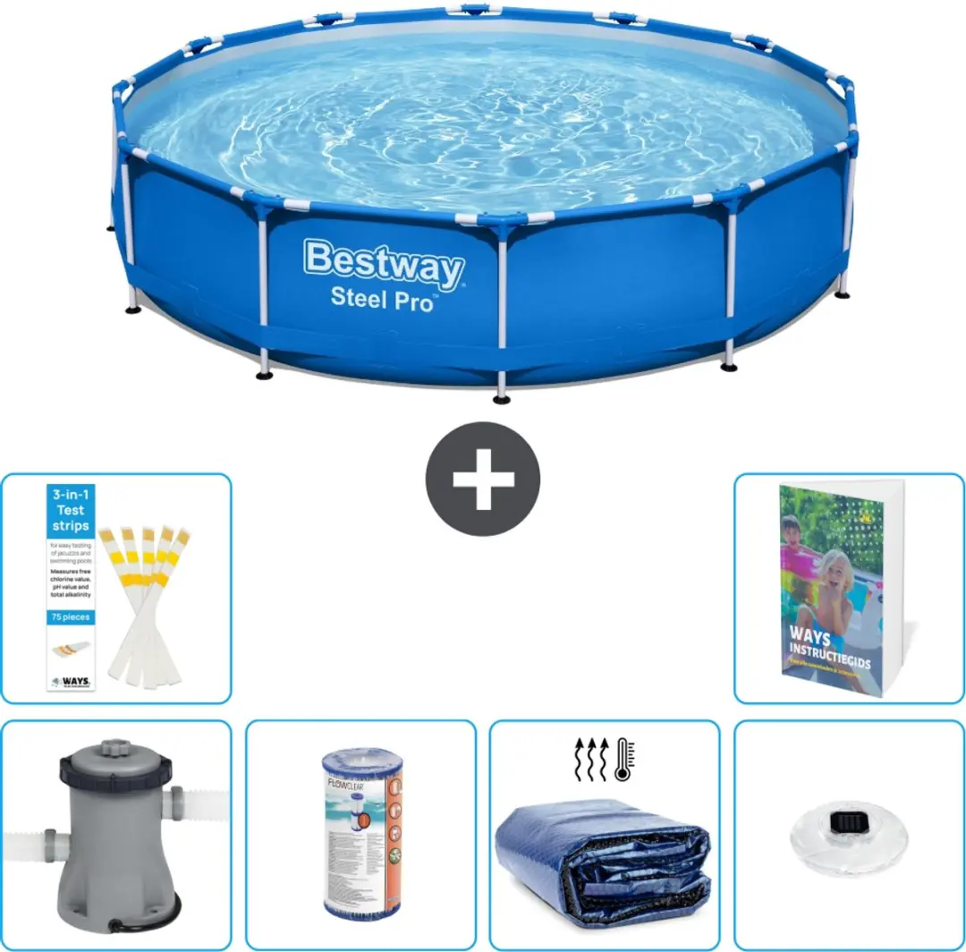 Bestway Steel Pro Zwembad 366x76cm