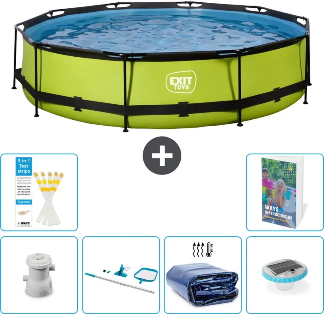 EXIT Toys Rond Zwembad 360x76cm