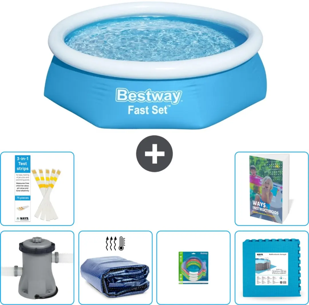 Bestway Fast Set Zwembad 244cm