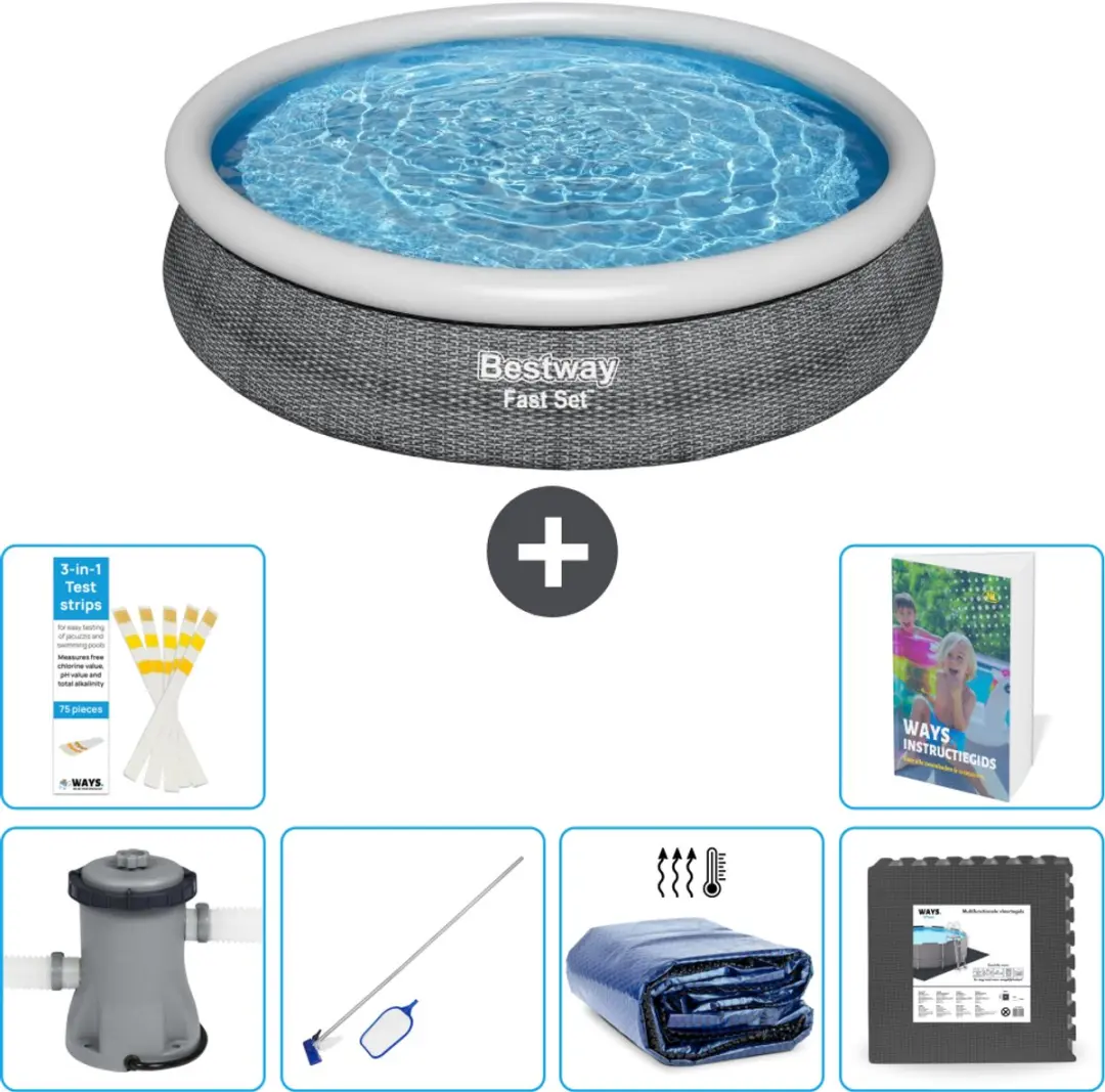 Bestway Fast Set Zwembad 366cm