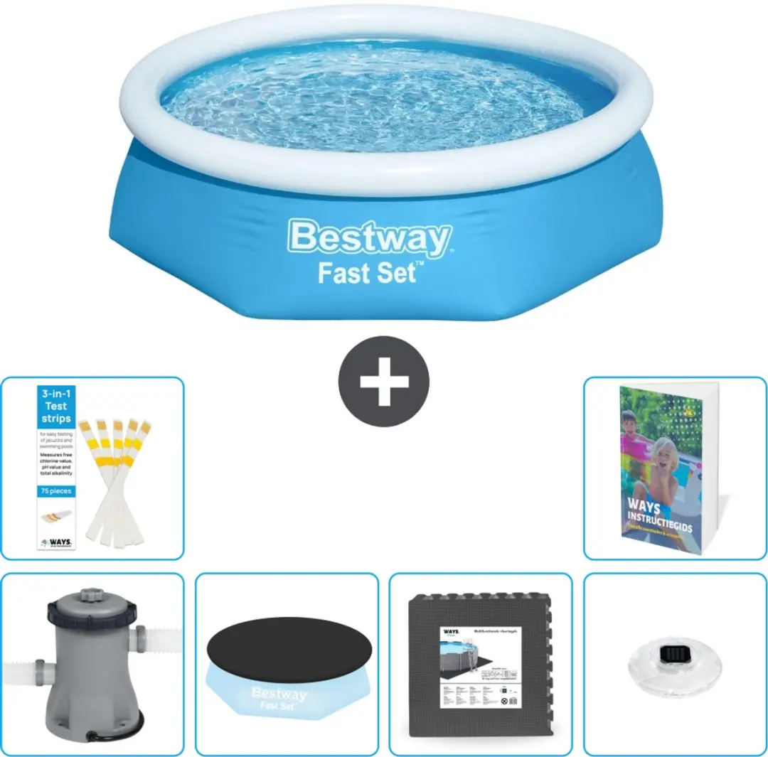 Bestway Fast Set Zwembad 244cm