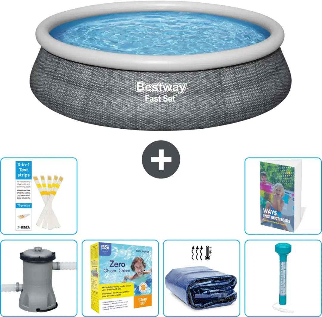 Bestway Fast Set Zwembad 457cm