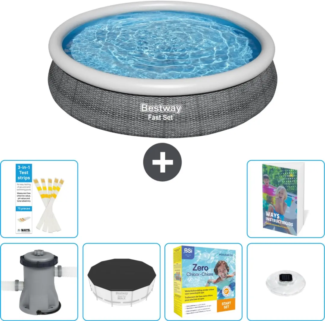 Bestway Fast Set Zwembad 366cm