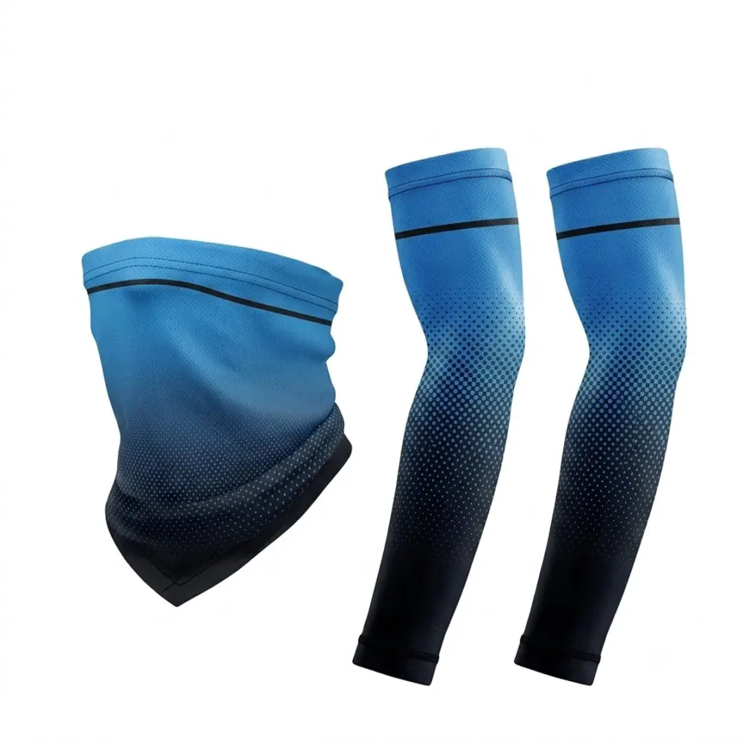 NuveX Donkerblauw Armcovers 3-delig