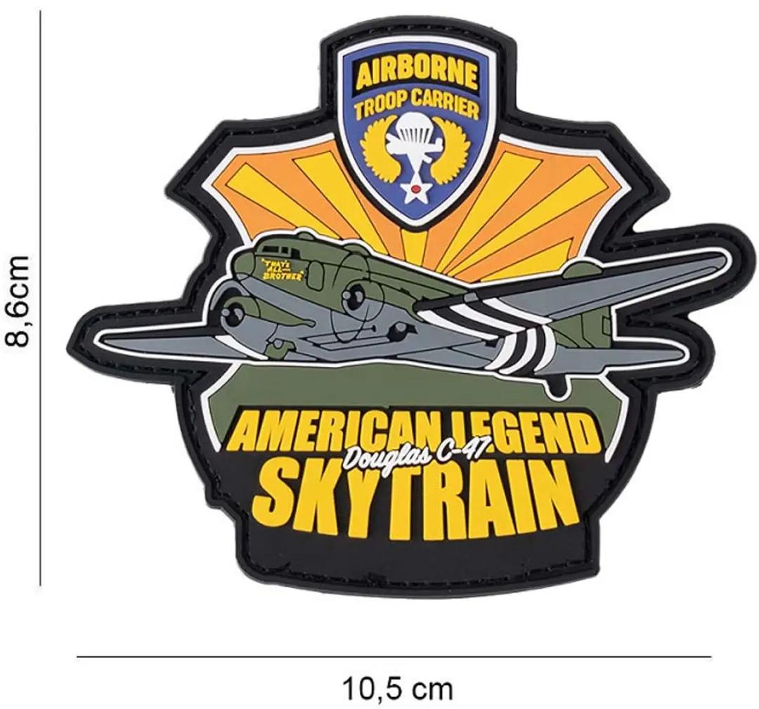 101 inc C-47 American Legend 3D Patch