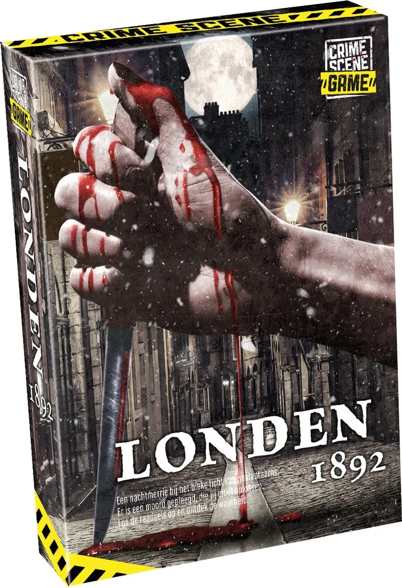 Tactic Crime Scene Londen 1892 Bordspel - 1-6 Spelers