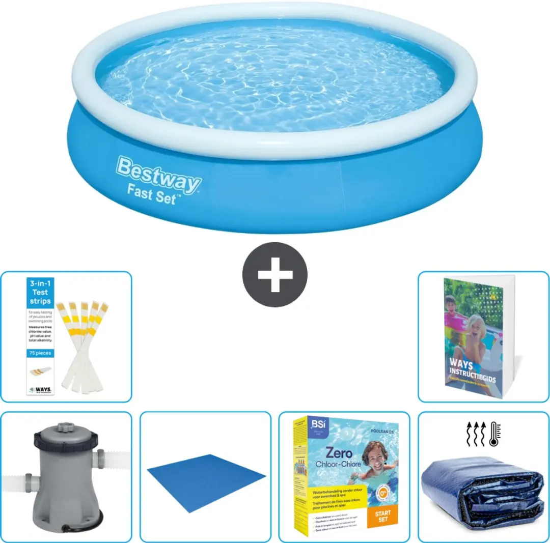 Bestway Fast Set Zwembad 366x76cm