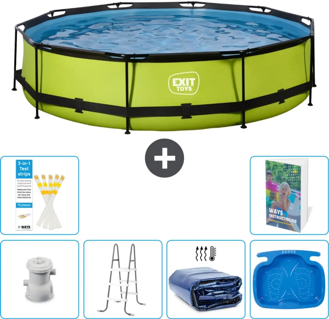 EXIT Toys Rond Zwembad 360x76cm