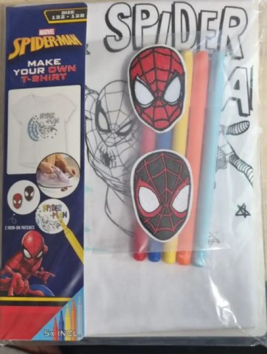 Marvel Spiderman T-shirt Maat 122-128