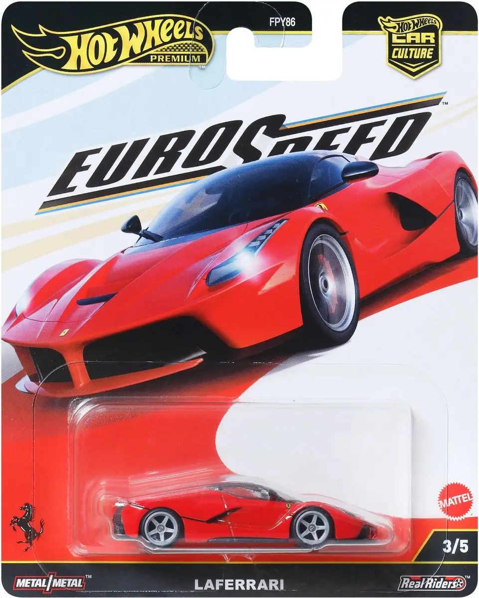 Hot Wheels Car Culture JBK55 Speelgoedauto - Rood