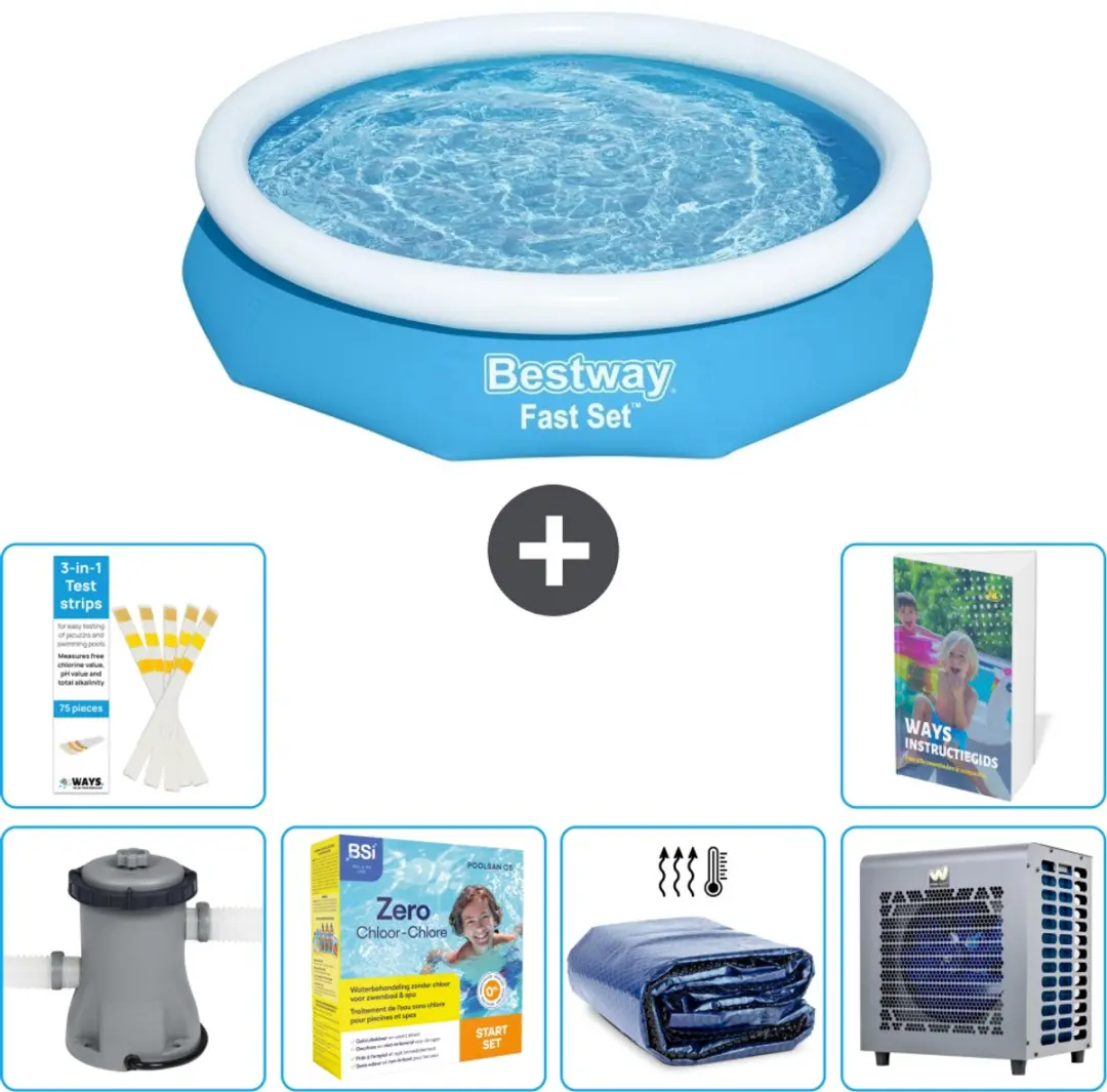 Bestway Fast Set Zwembad 305x66cm