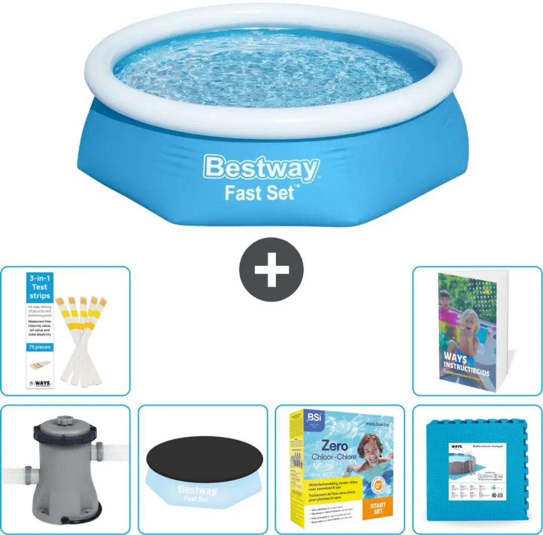 Bestway Fast Set Zwembad 244cm