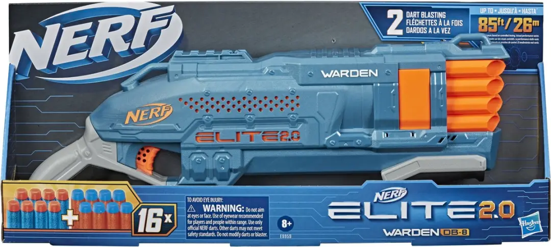 Nerf Elite 2.0 Warden DB-8 Blaster