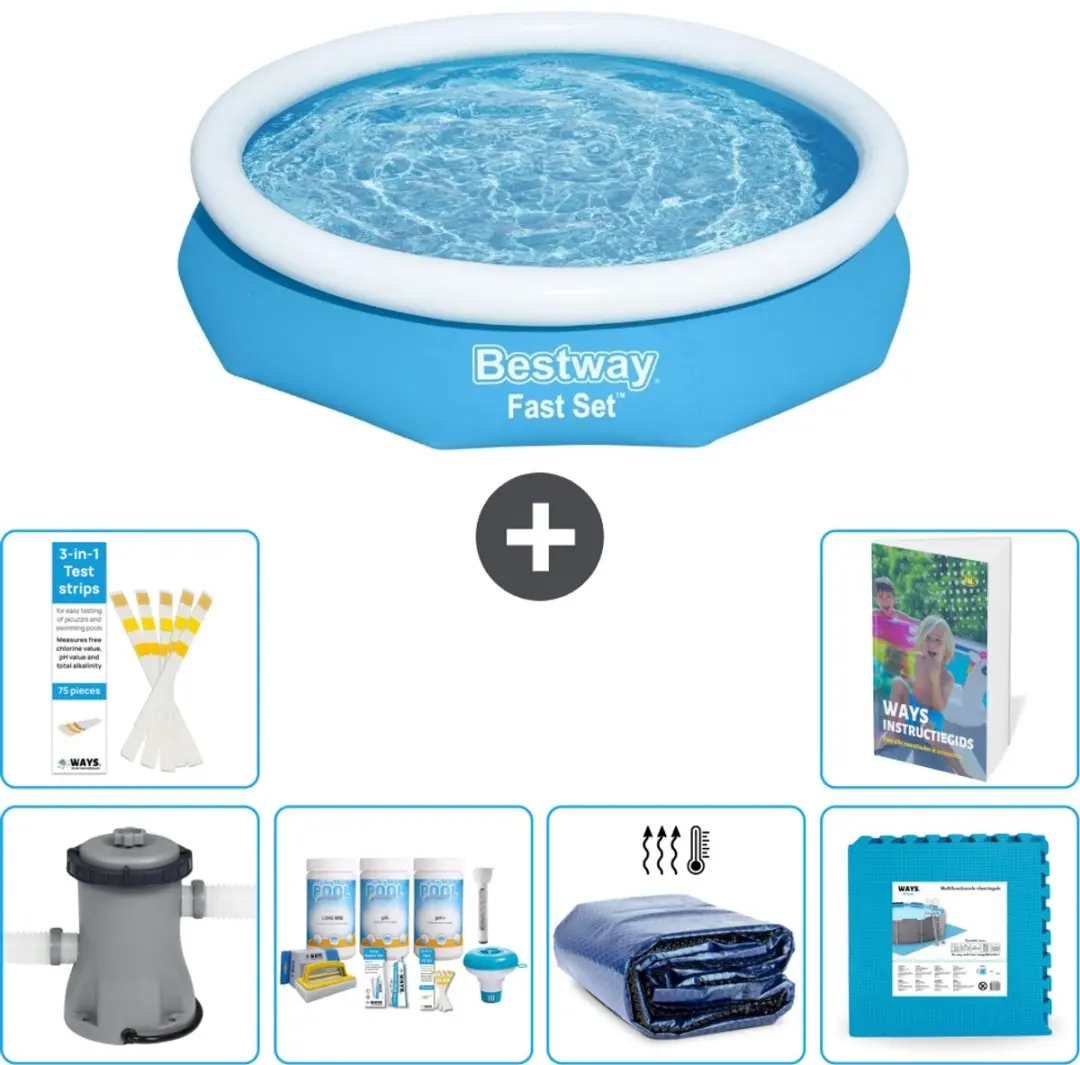 Bestway Fast Set Zwembad 305x66cm