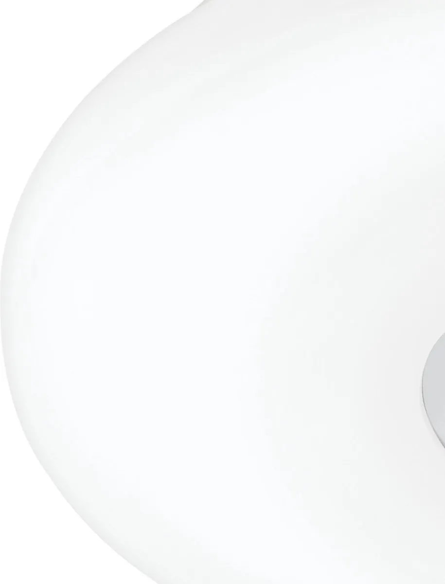 Eglo Capasso 1 Wandlamp - Ø340mm - Wit/Chroom