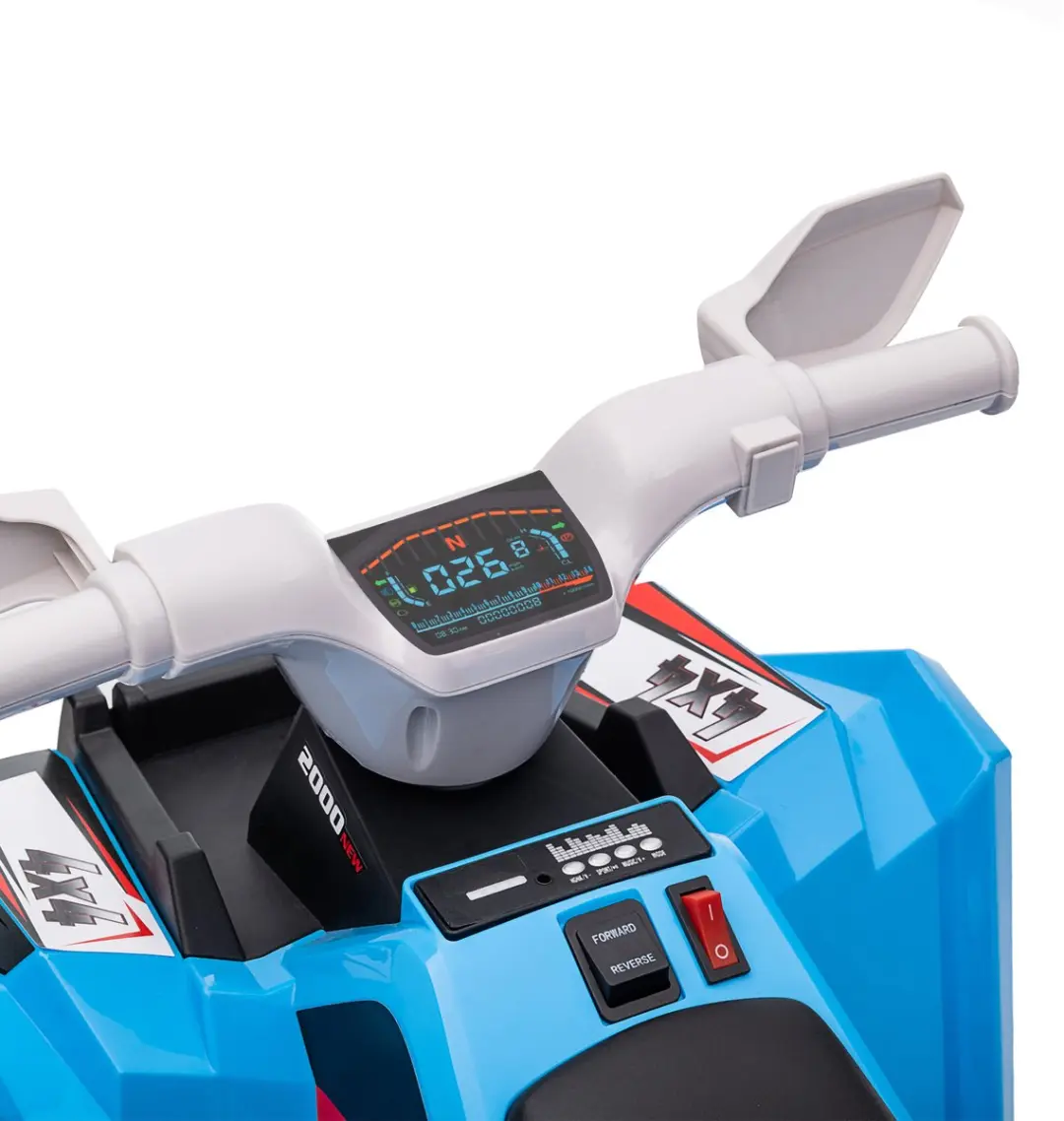 Homcom Elektrische Auto 370-278V90BU - Blauw - afbeelding 3 van 6