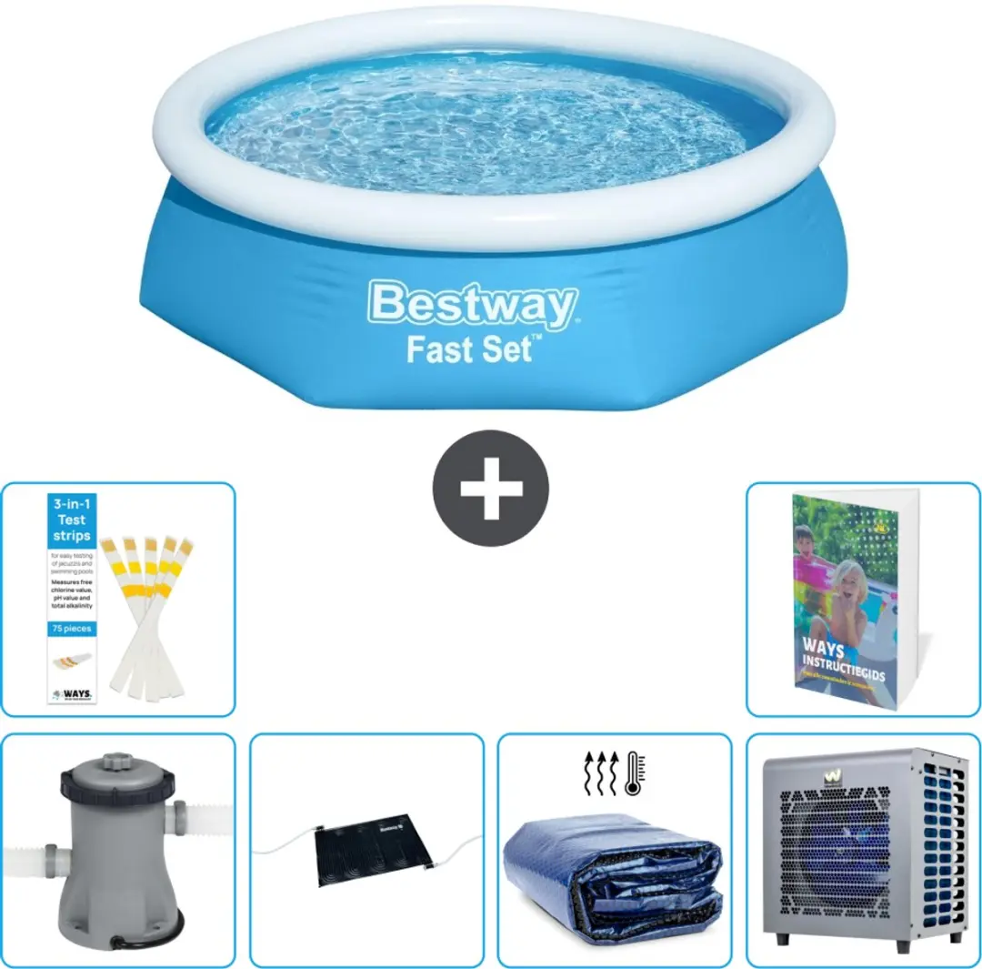 Bestway Fast Set Zwembad 244x61cm
