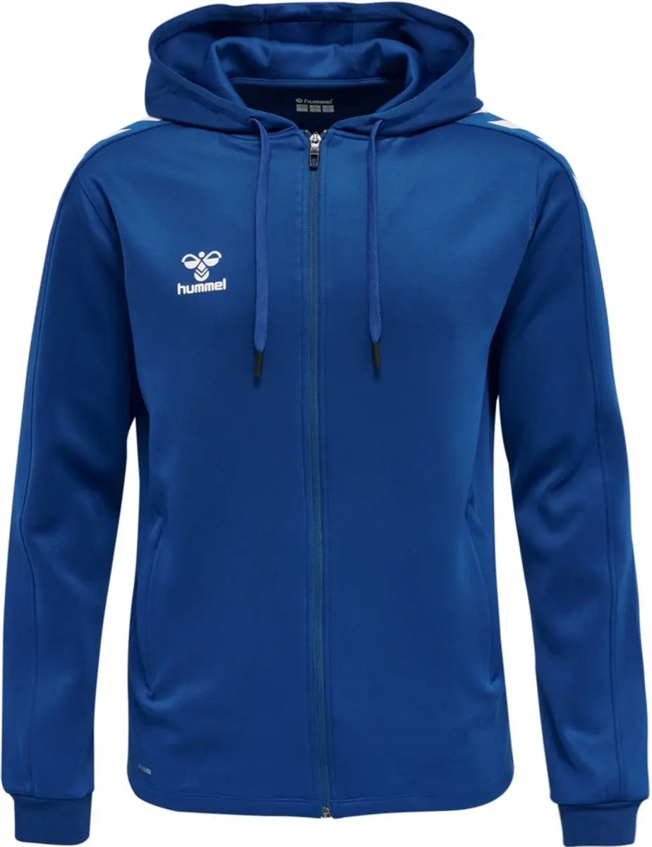 Hummel Hmlcore Xk Poly Zip Hood Sweat - M - True Blue