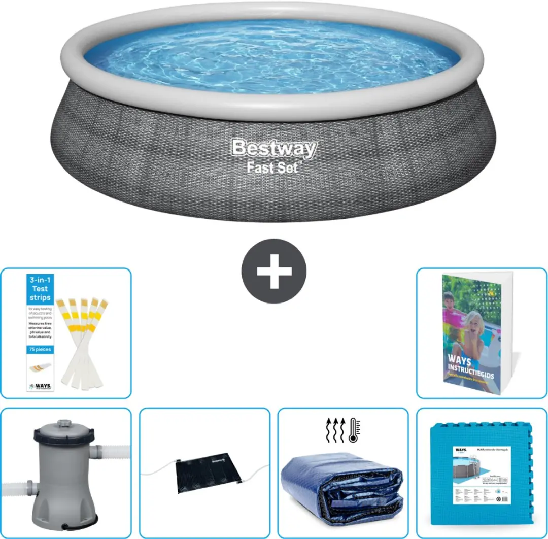 Bestway Fast Set Zwembad 457cm