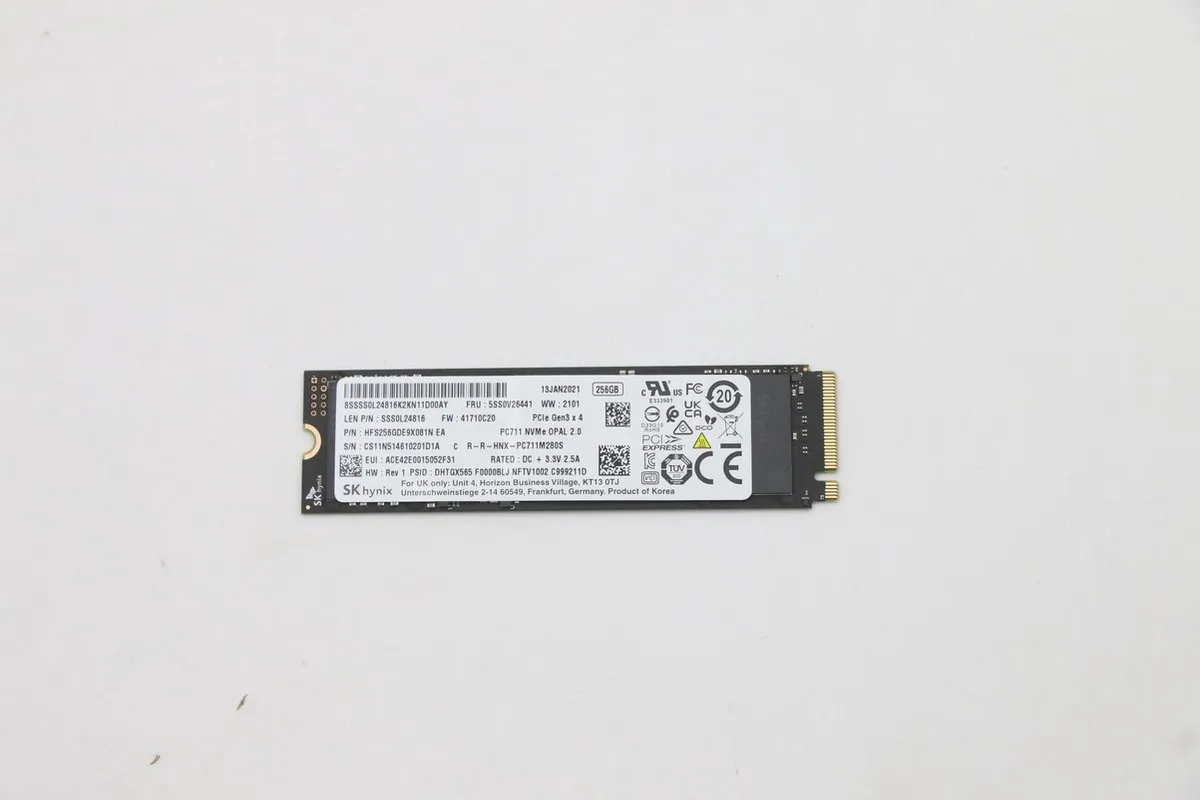 Lenovo 5SS0V26441 SSD M.2 PCIe 3.0 256GB