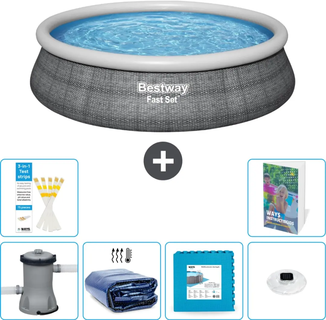Bestway Fast Set Zwembad 457cm