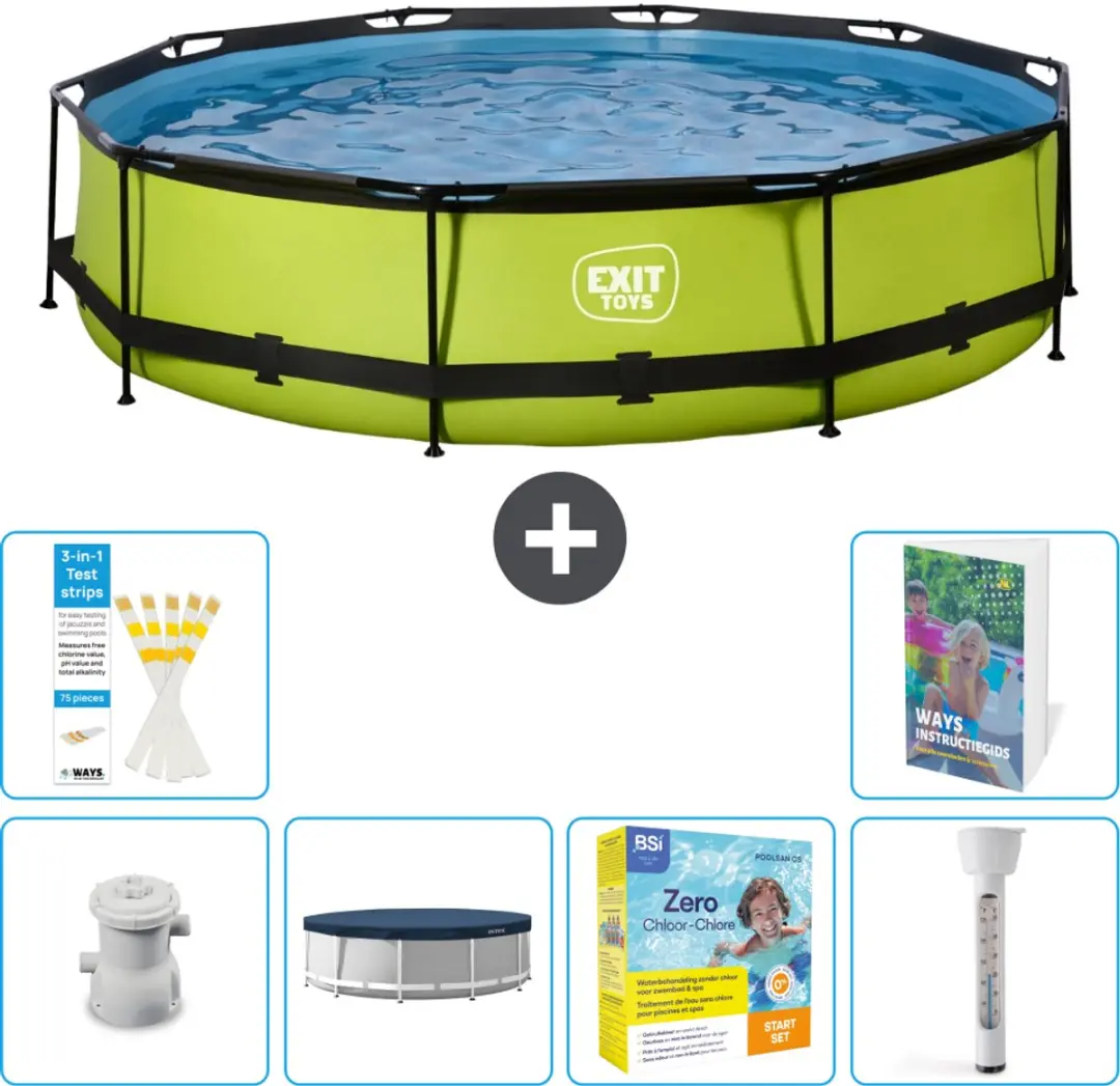 EXIT Toys Rond Zwembad 360x76cm