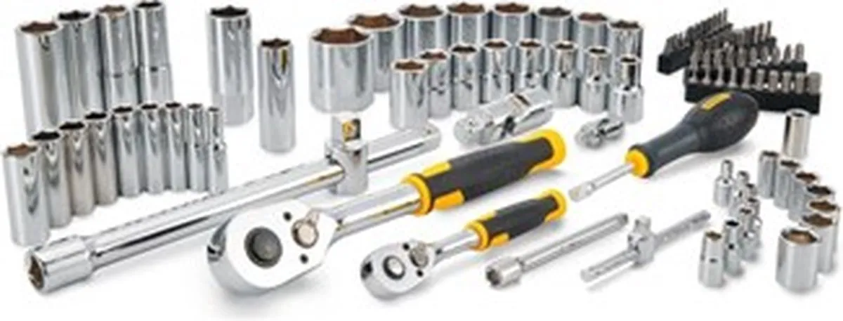 Stanley 96-delige Dopsleutelset STMT17379-1 - Zwart
