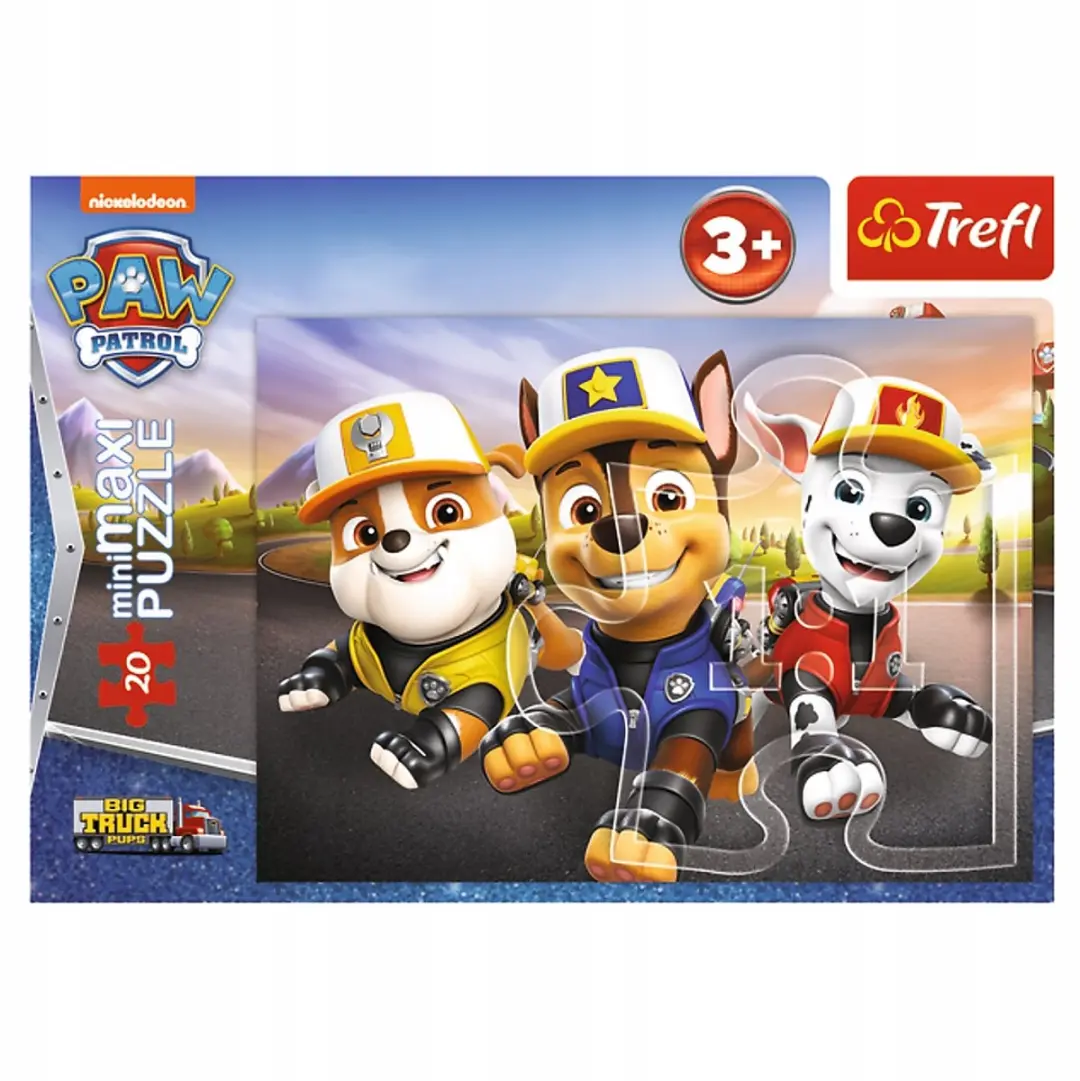 Trefl Paw Patrol Mini Maxi Puzzel 20 Stuks - Multi