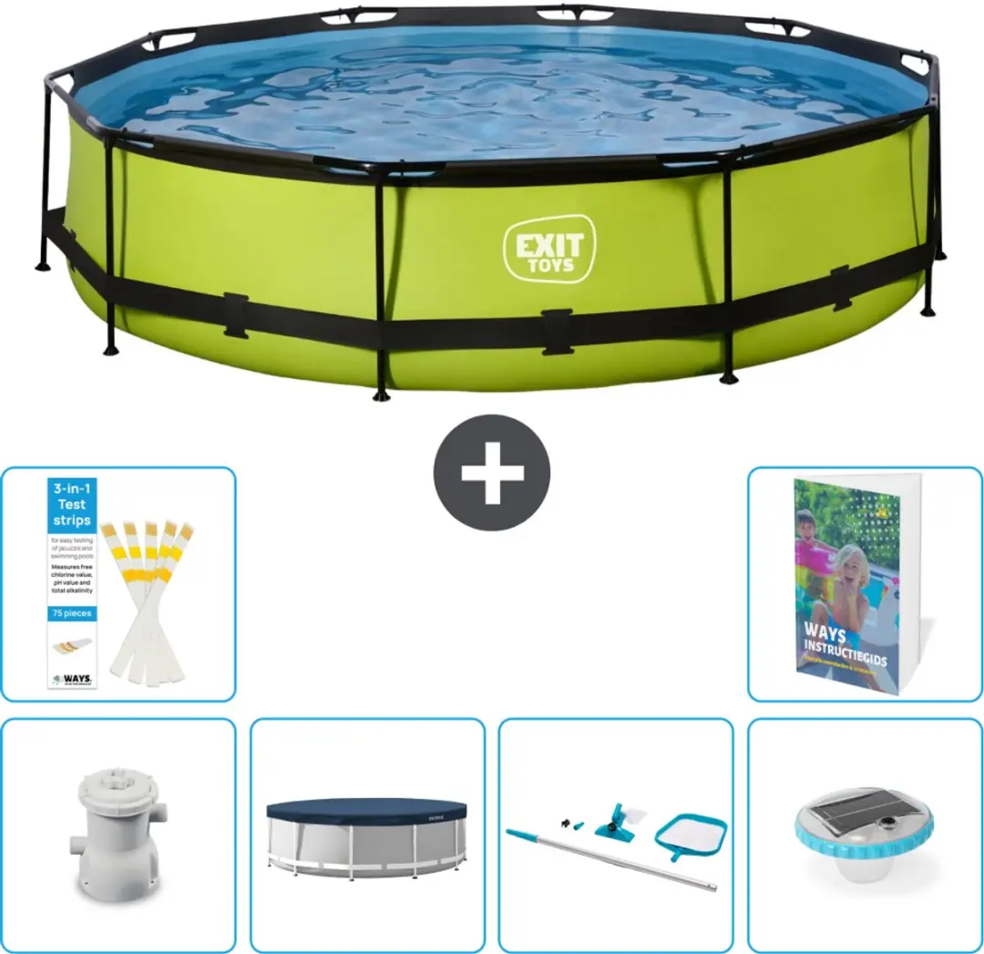 EXIT Toys Rond Zwembad 360x76cm