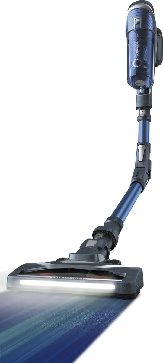 Rowenta X-Force RH9680WO Steelstofzuiger 185W - Blauw/Grijs - afbeelding 6 van 6