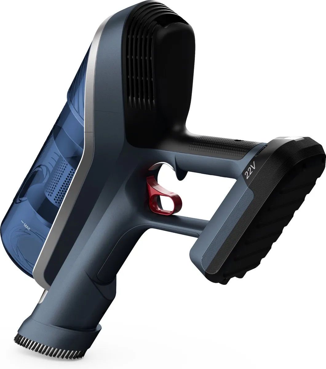 Rowenta X-Force RH9680WO Steelstofzuiger 185W - Blauw/Grijs