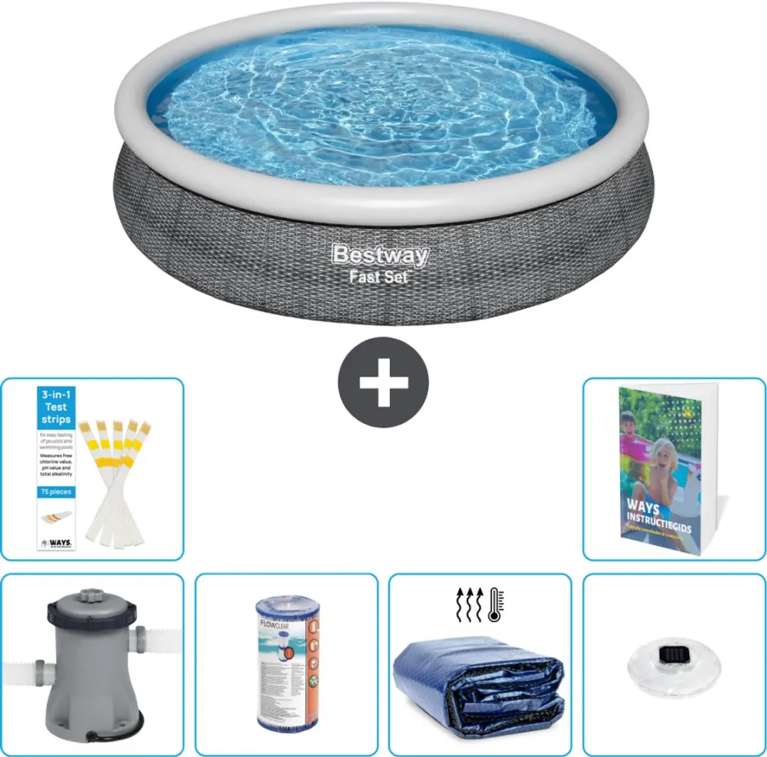Bestway Fast Set Zwembad 366cm